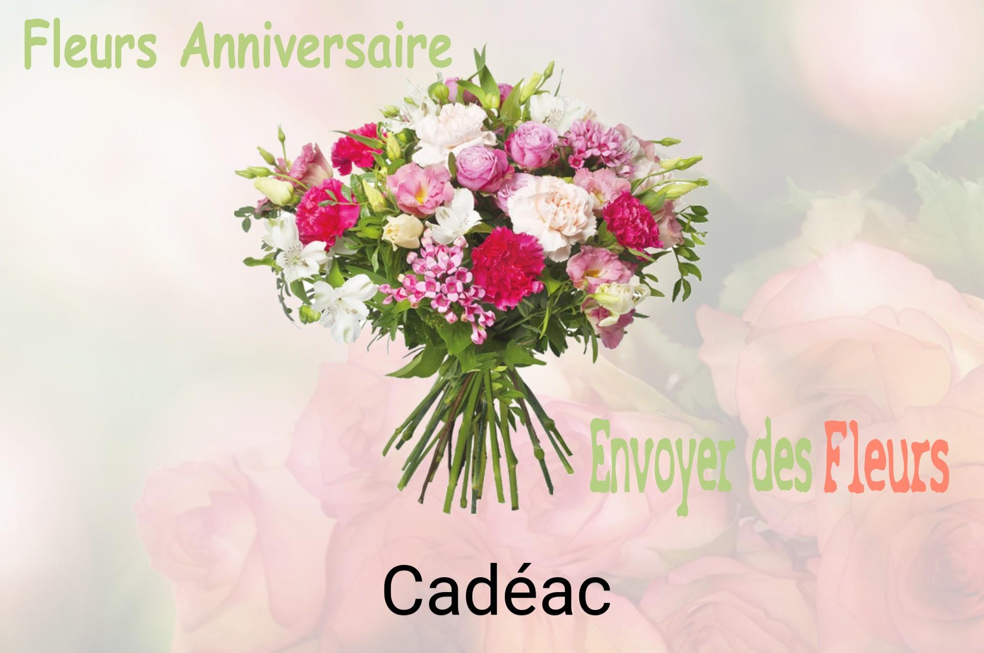 Bouquet de fleurs d’anniversaire livré à Cadéac
